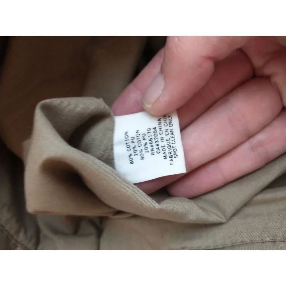 BDG Urban Outfitters Canvas Messenger Bag, leather buckle detail